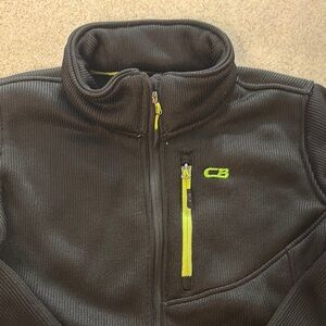 CB Black Jacket with Neon Accents